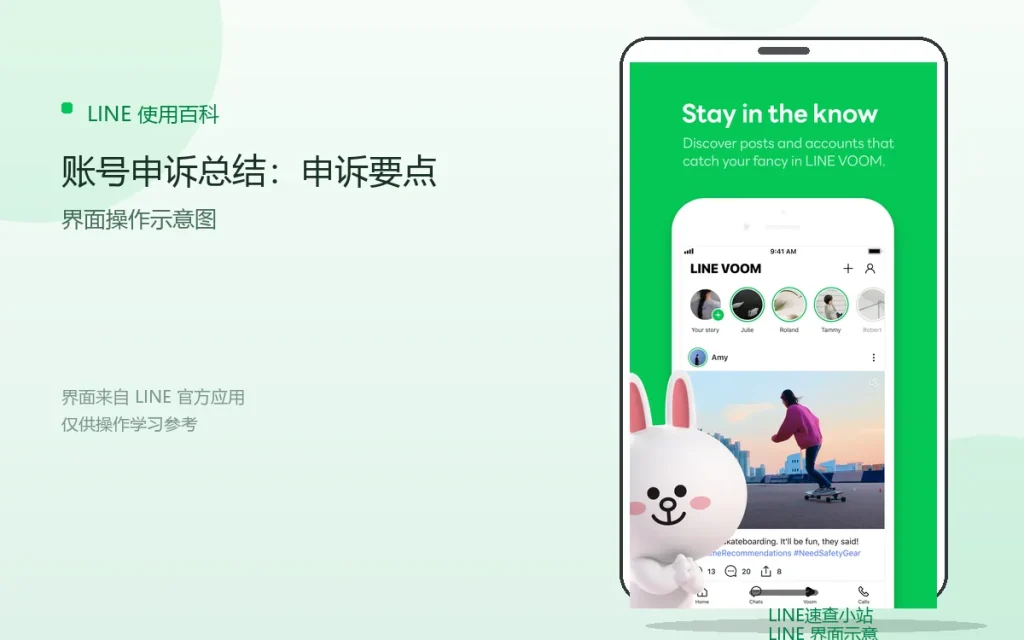 LINE账号申诉总结:申诉要点配图