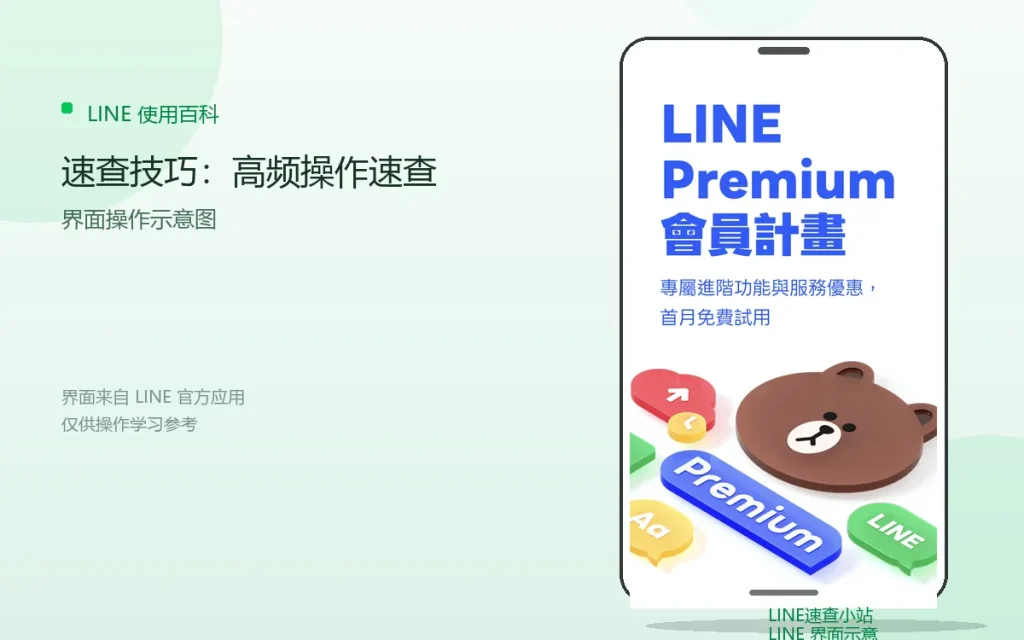 LINE速查技巧:高频操作速查配图